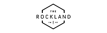 A black and white image of a badge that says "The Rockland".